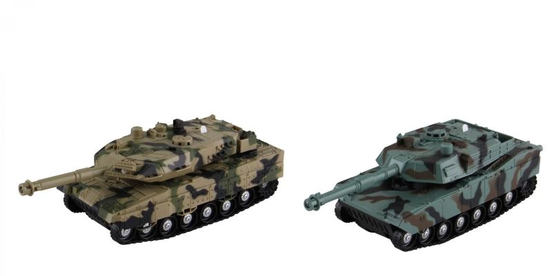 STARX Svítící tank se zvukem na setrvačník, 2 druhy