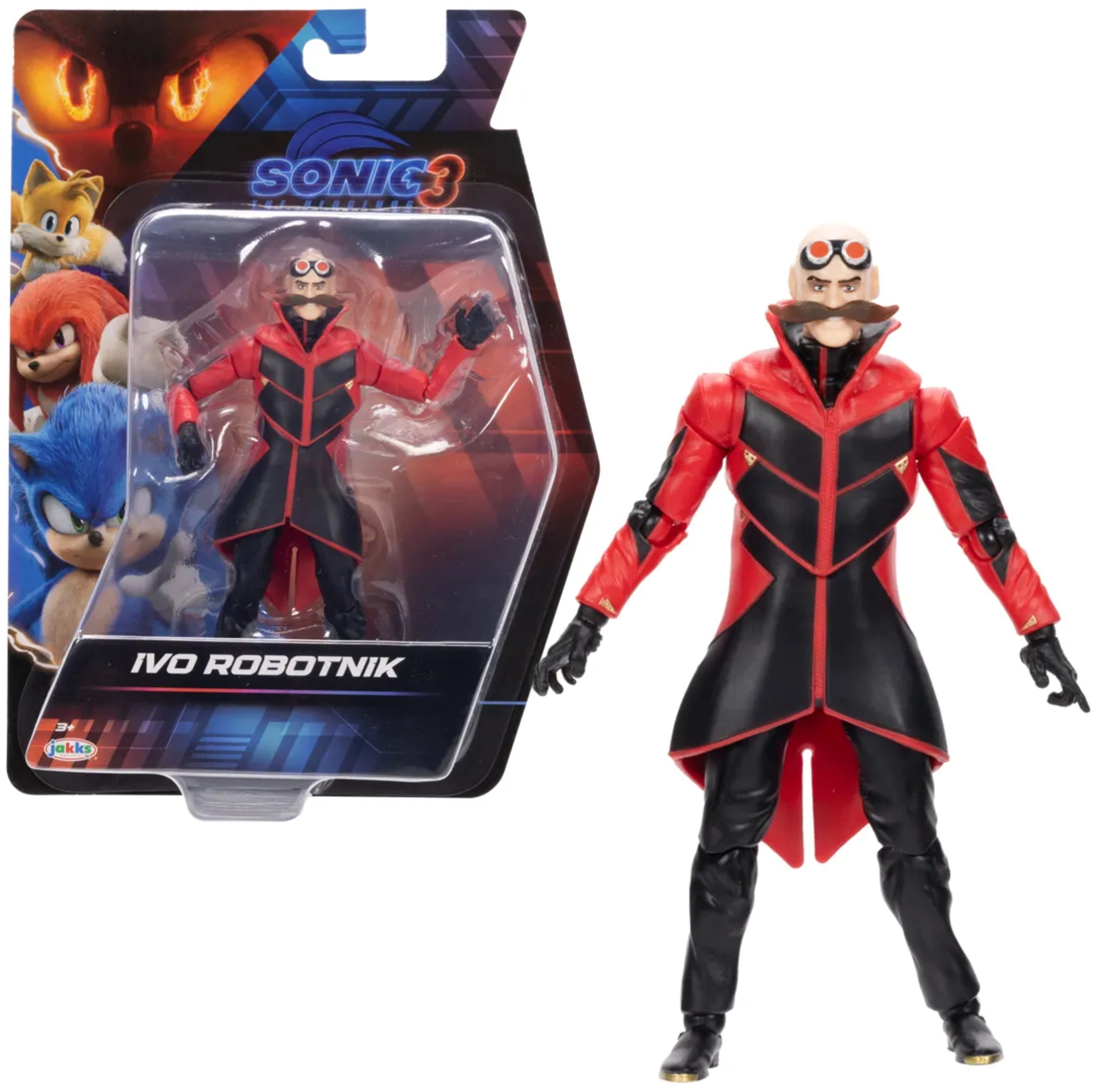 Figurka dr. Ivo Robotnika – SONIC THE HEDGEHOG 12,7 cm