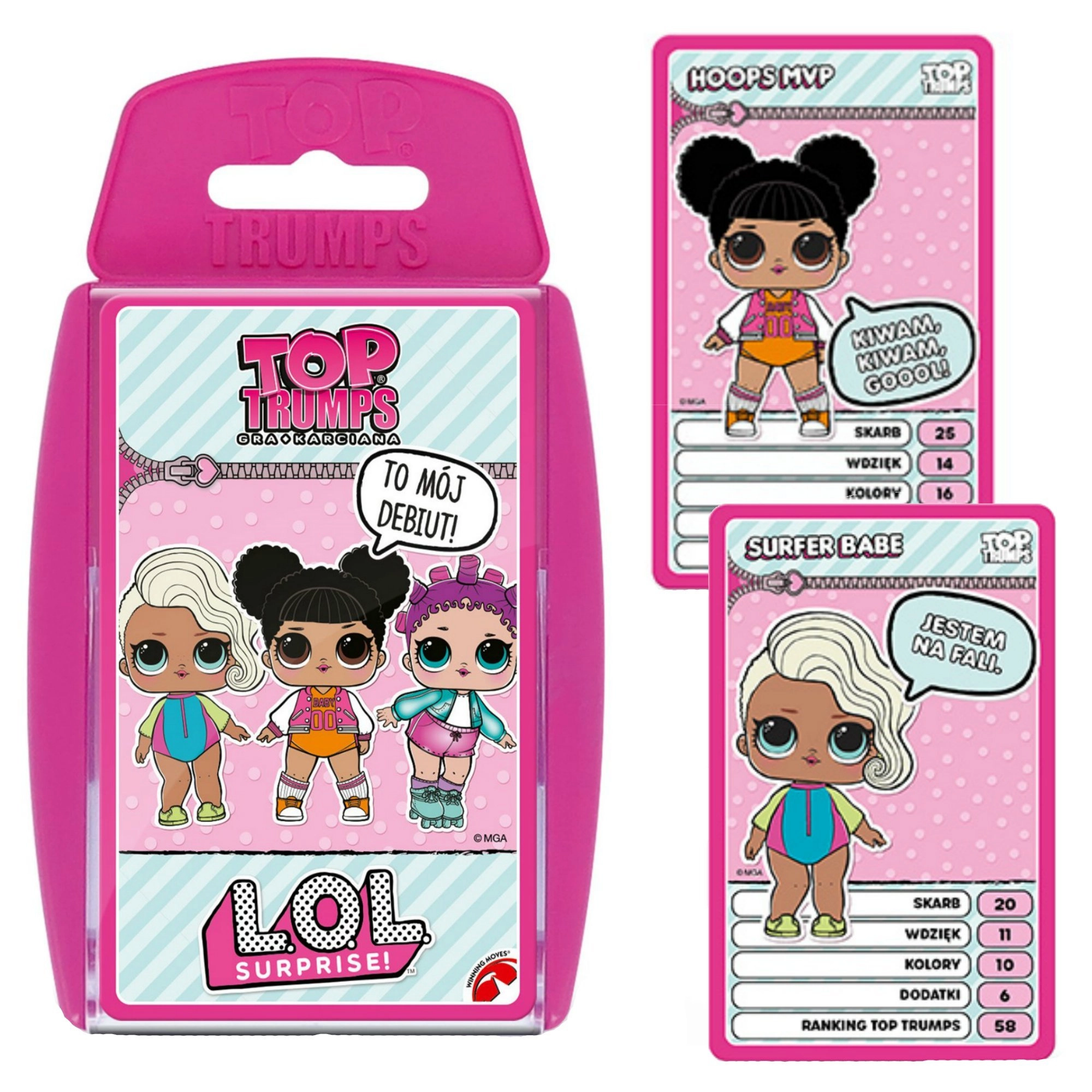 Karetní hra Top Trumps L.O.L. Surprise! od Winning Moves