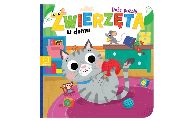 Zwierzęta w domu – velké puzzle