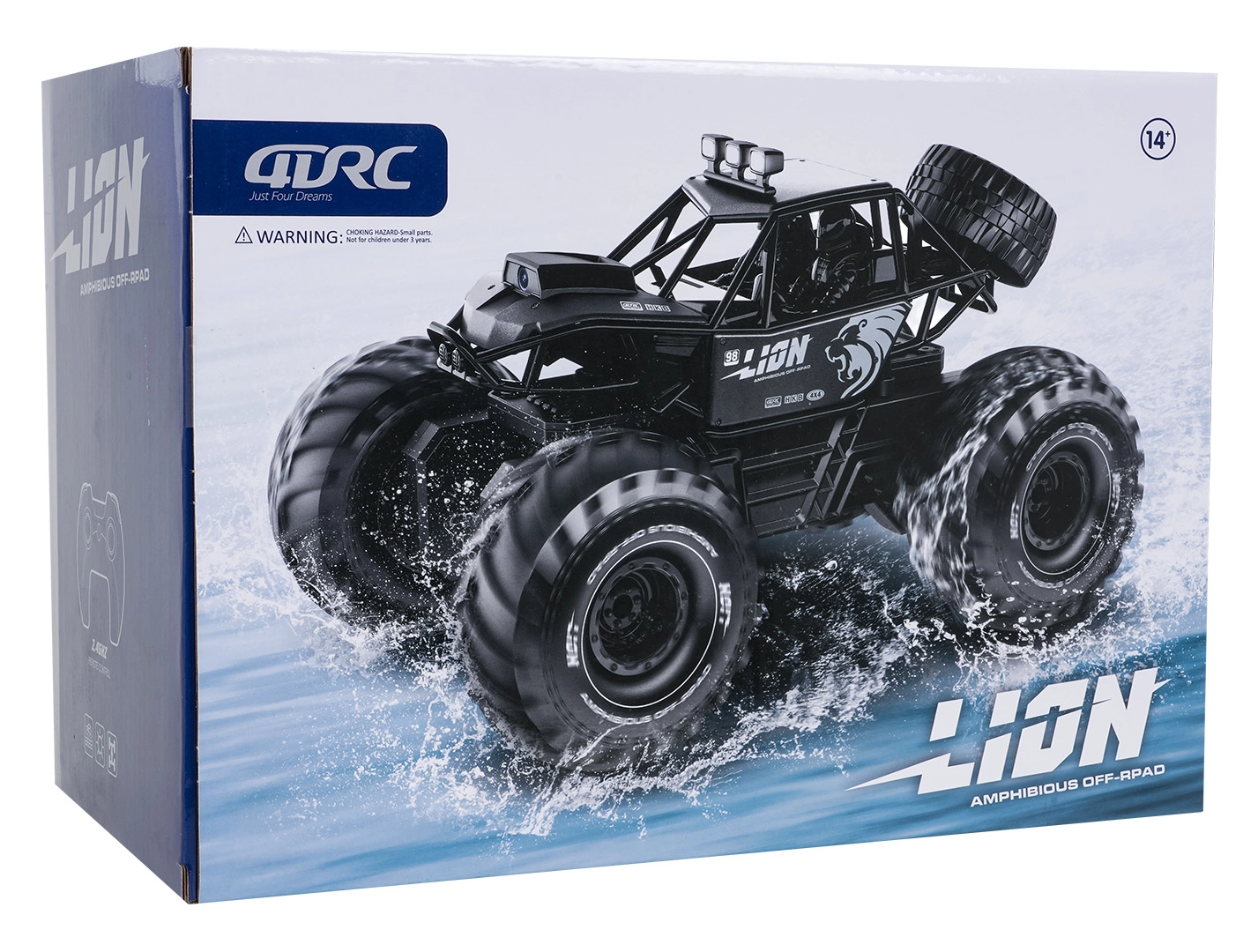 RC terénní crawler LION – černý