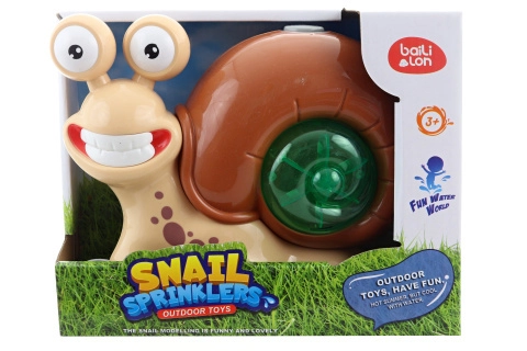 Vodní rozstřikovací šnek na zahradu