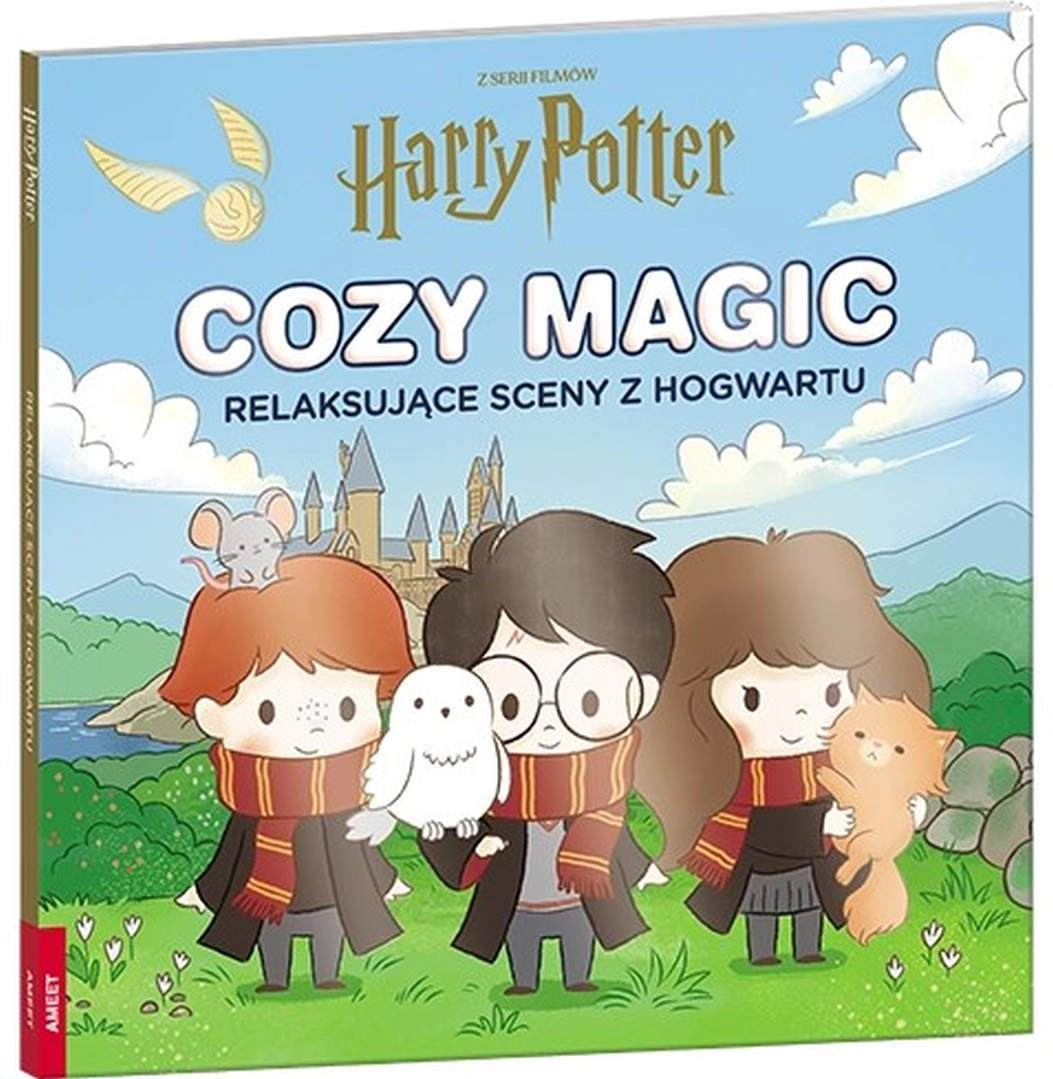 Wizarding World Cozy Magic – relaxační omalovánka z Bradavic