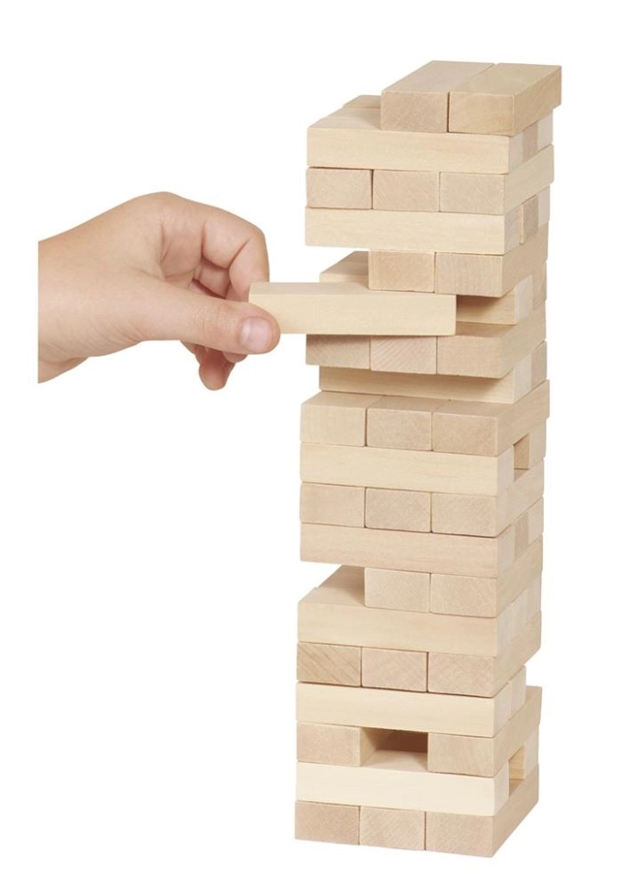 Goki Dřevěná věž Jenga natur