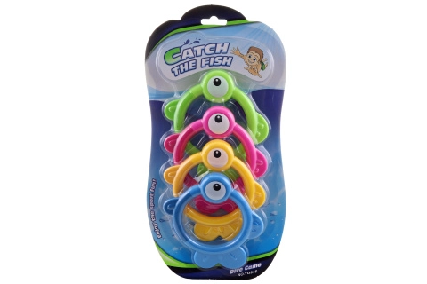 Barevné potápěčské rybky – sada 4 ks