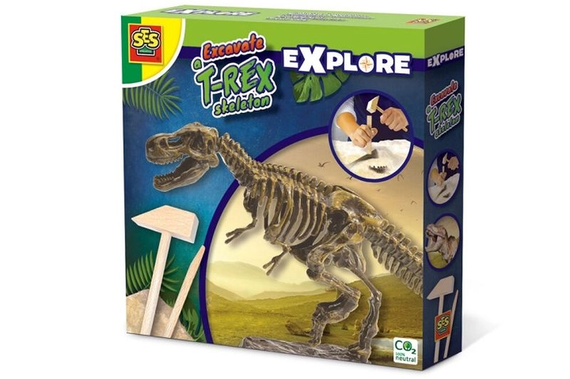 SES Explore vykopávky dinosaurus