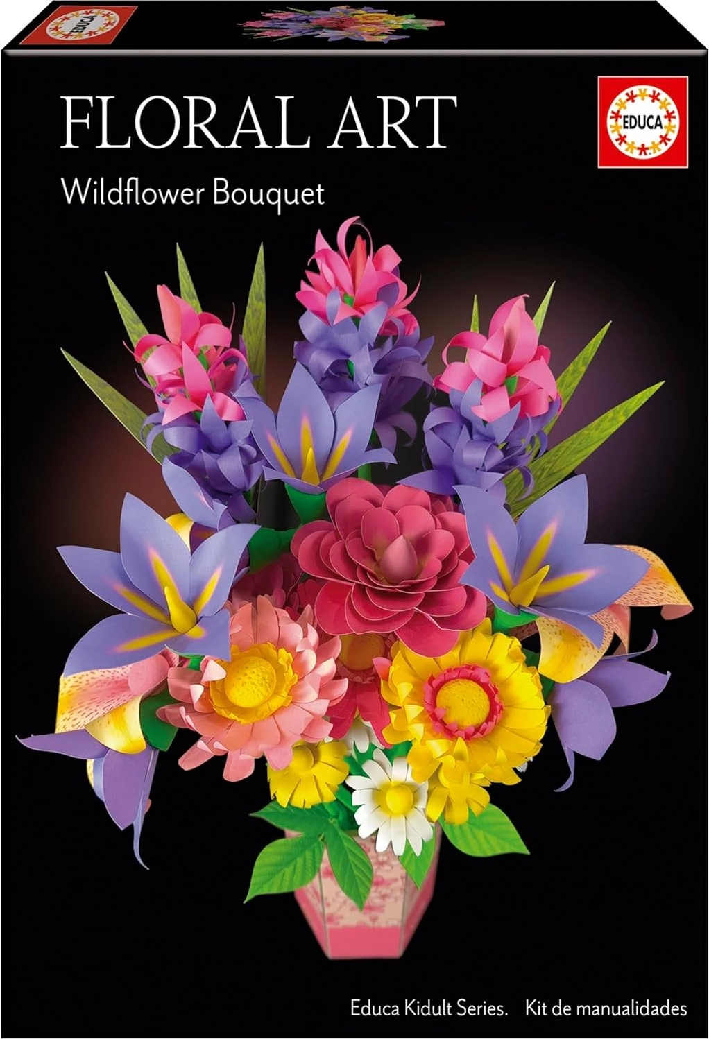 Educa 3D puzzle Floral Art – polní kytice
