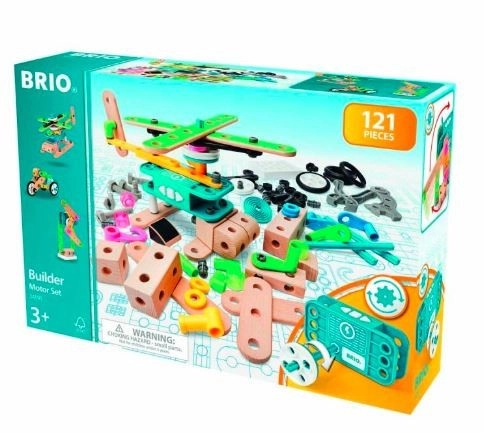 Levně BRIO Builder motorová stavebnice