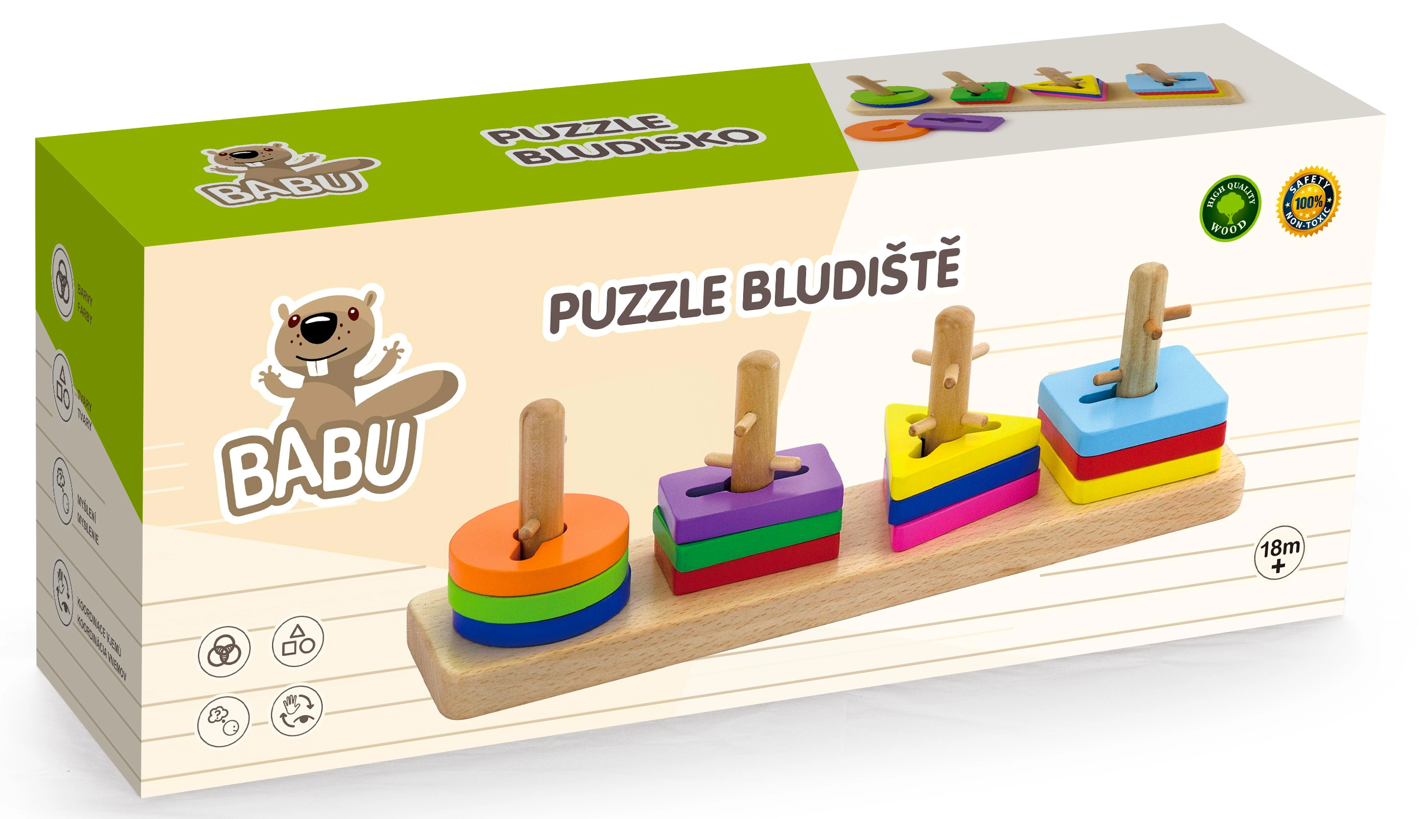 Levně Babu puzzle bludiště