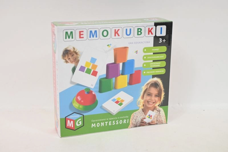 Montessori memokubky – vzdělávací hra
