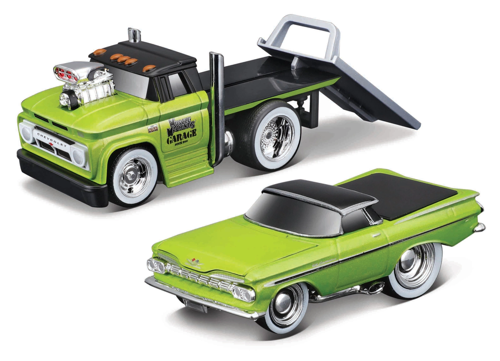 Maisto - Chevrolet C60 Flatbed Chevrolet El Camino 1966, 1:64