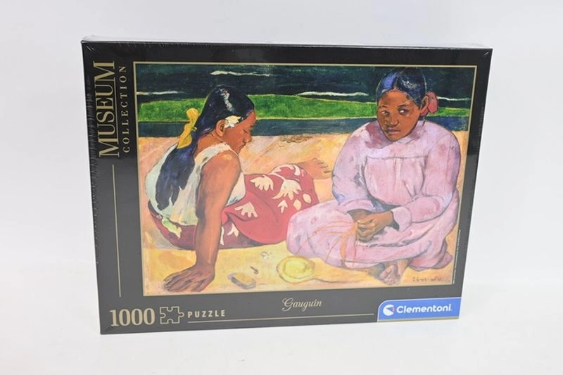 Clementoni Museum Collection puzzle 1000 dílků – Gauguin: tahitské ženy na pláži