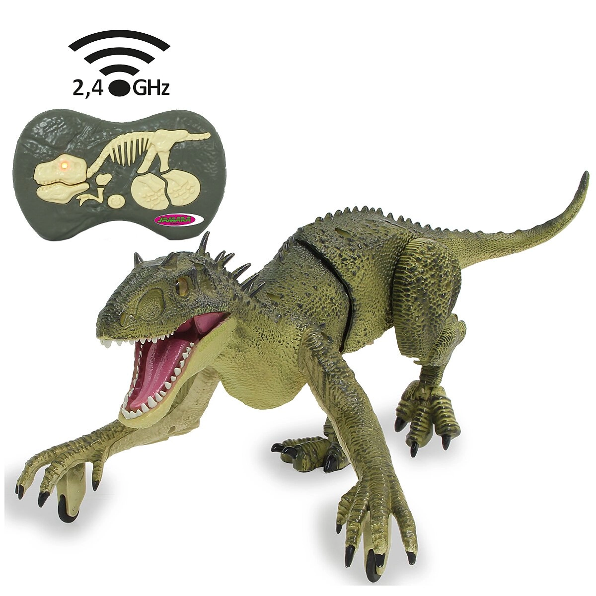 JAMARA rc dinosaurus Exoraptor zelený