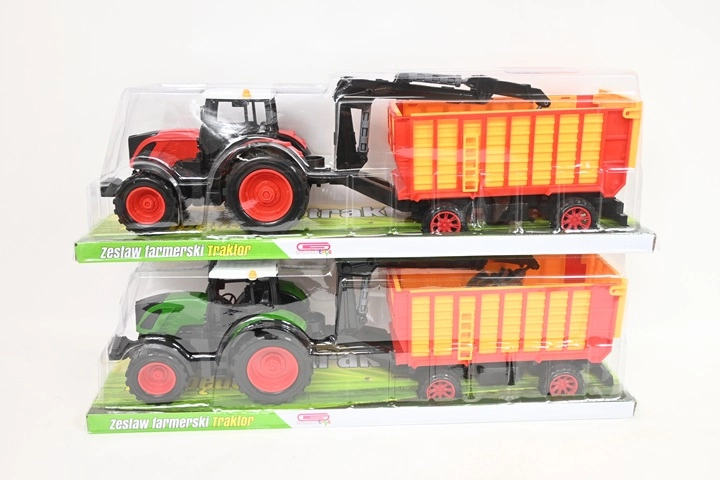 Traktor s přívěsem