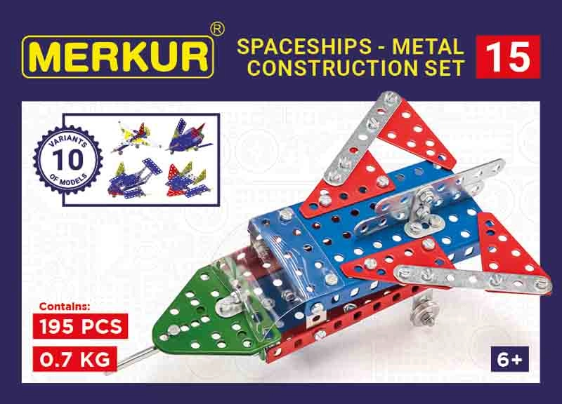 Levně Stavebnice Merkur Raketoplán - 10 modelů
