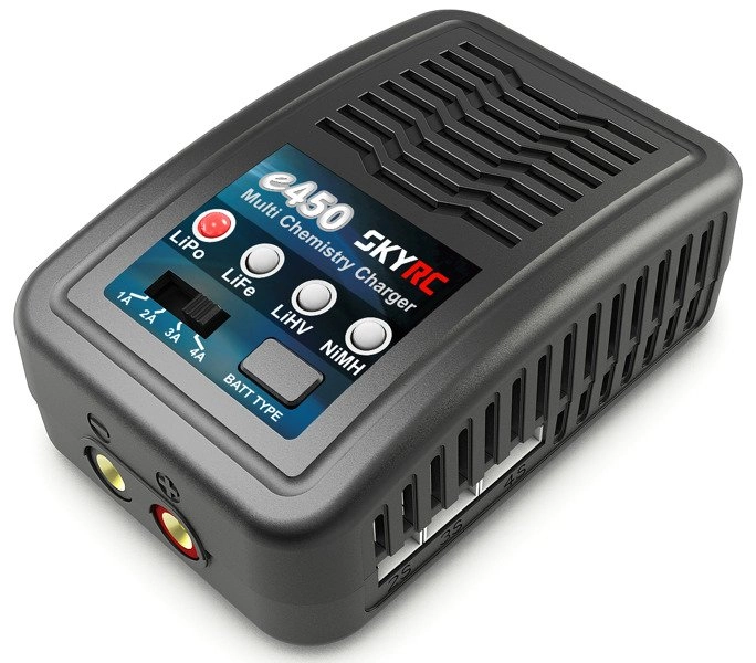Nabíječka SKYRC e450 pro LiPo, LiFe, LiHV a NiMH