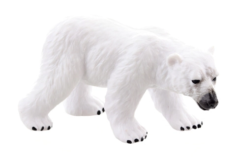 Plastová figurka medvěda ledního