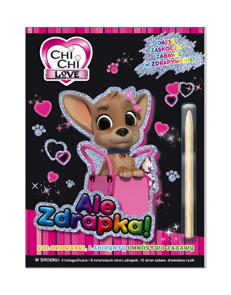Levně Chi Chi Love – škrabací knížka s aktivitami, díl 1