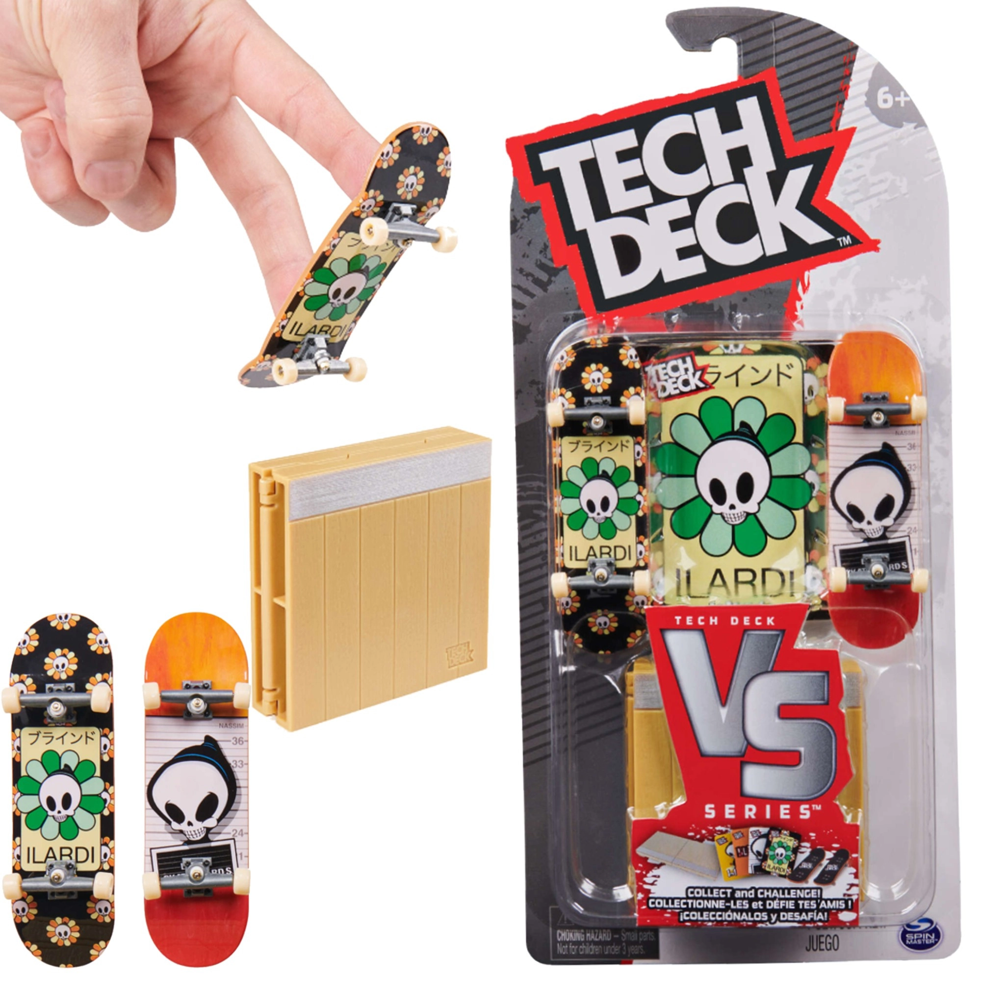 Fingerboard set s překážkou 2pack VS Series BLIND Ilardi TECH DECK