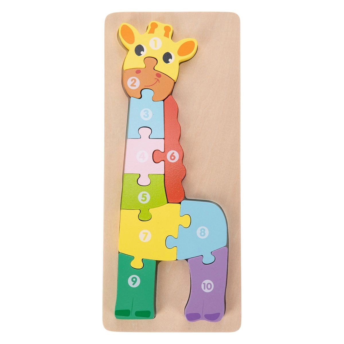 Free2Play dřevěné puzzle žirafa
