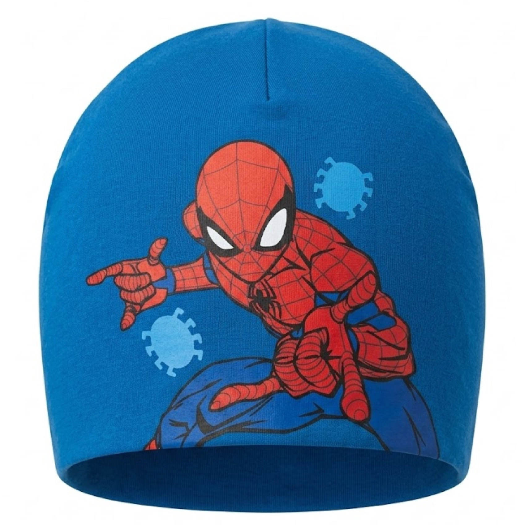 Bavlněná přechodová čepice Marvel Spider-Man petrolejová
