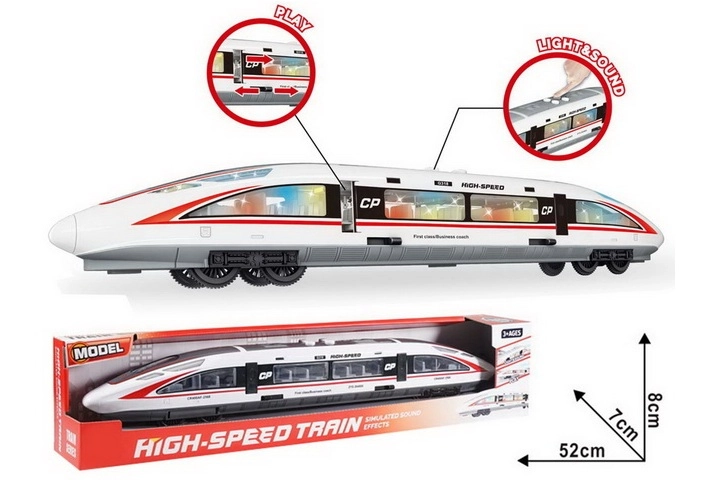 Dětský vláček Hi-SPEED se světlem a zvukem