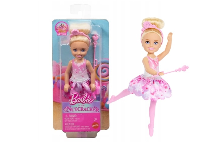 Barbie Chelsea mini sada zimní baletka