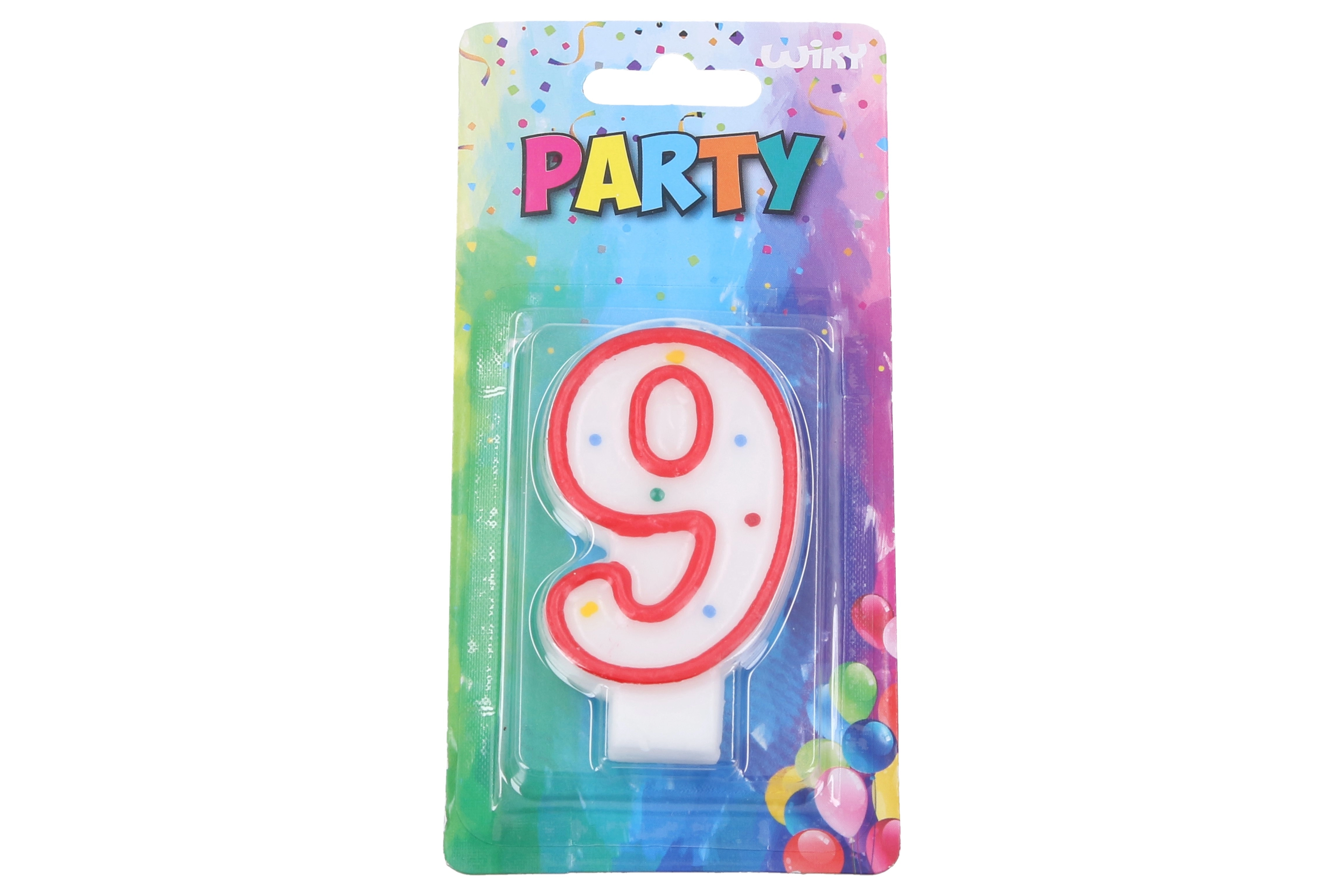 Dortová číslová svíčka "9"