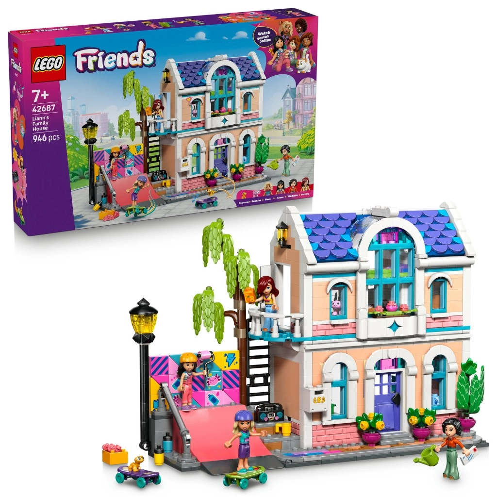 LEGO Friends Liann a její rodinný dům