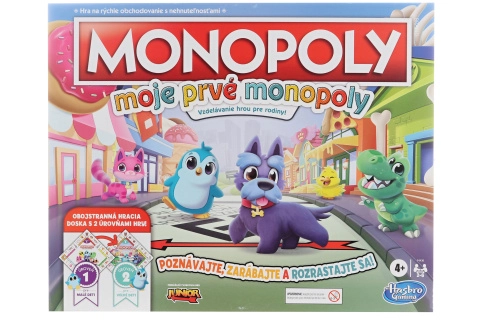 Hasbro Moje první Monopoly SK verze