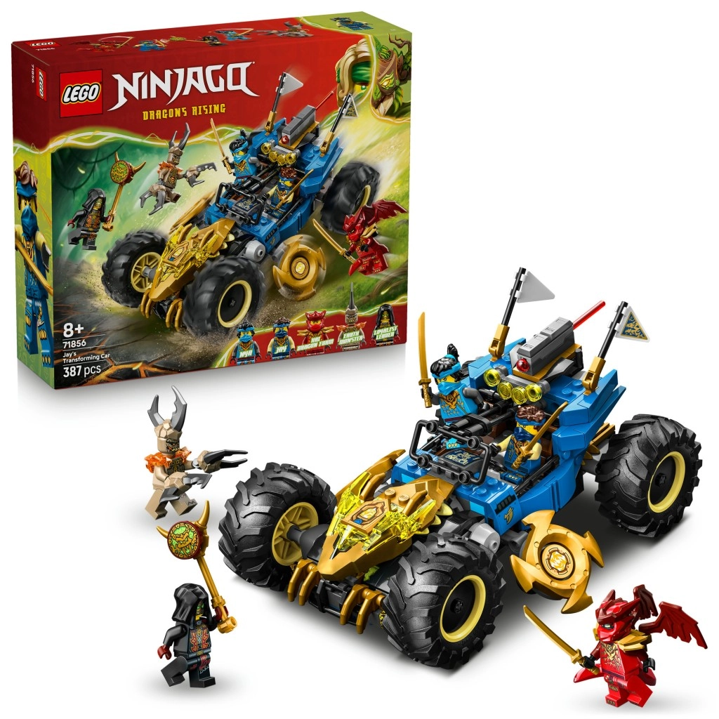 LEGO NINJAGO Jay a transformační auto