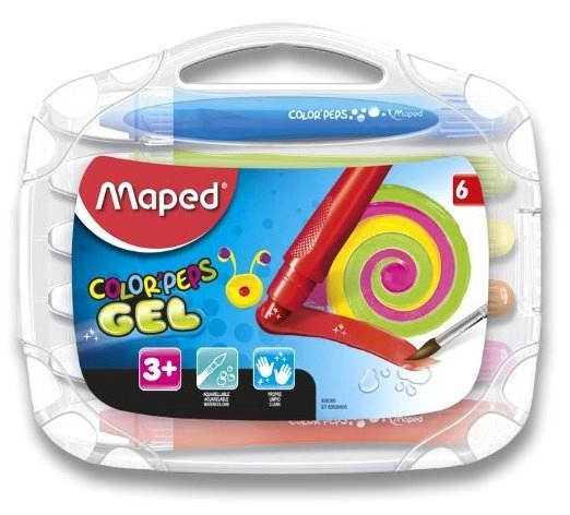 Levně Maped Gelové pastely Color’Peps Gel 6 barev