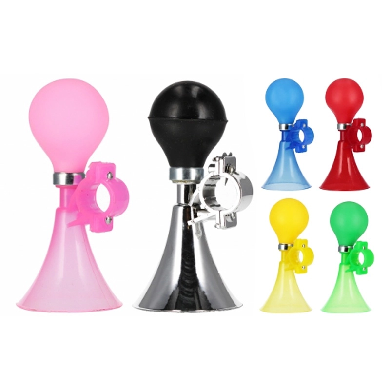 Cyklistický klakson – barevná houkačka na kolo 15 cm