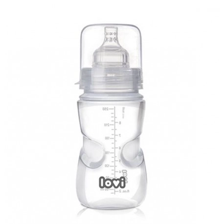 LOVI Samosterilizující láhev 250ml Super vent