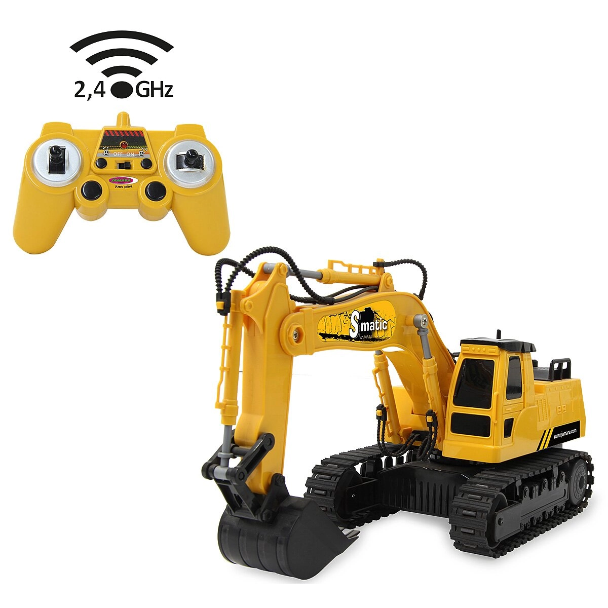 RC pásový bagr JAMARA S-Matic 2,4 GHz