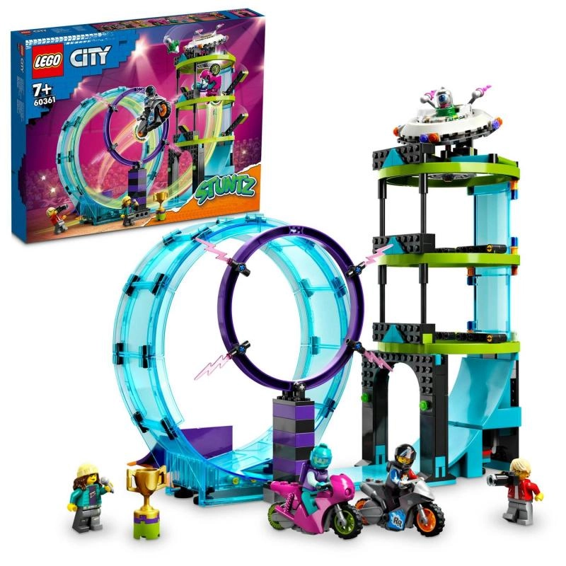 Levně LEGO® City 60361 Nejbláznivější kaskadérská výzva