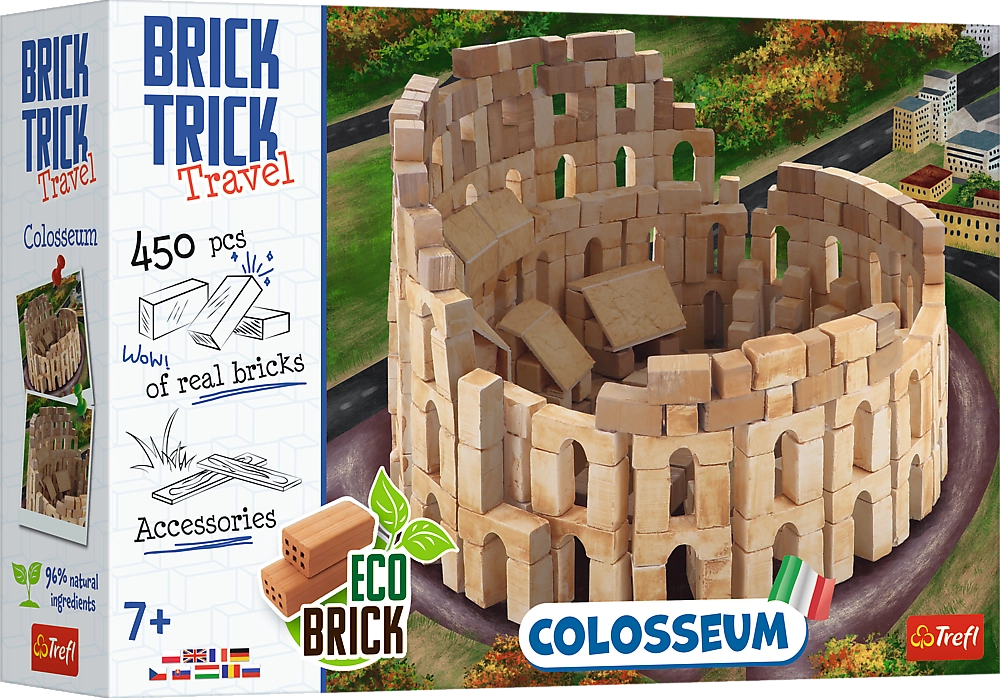 TREFL BRICK TRICK Travel: Koloseum XL 450 dílů