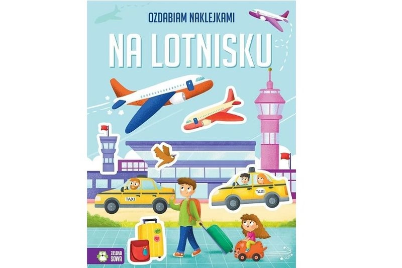 Ozdabiam naklejkami: Na letišti