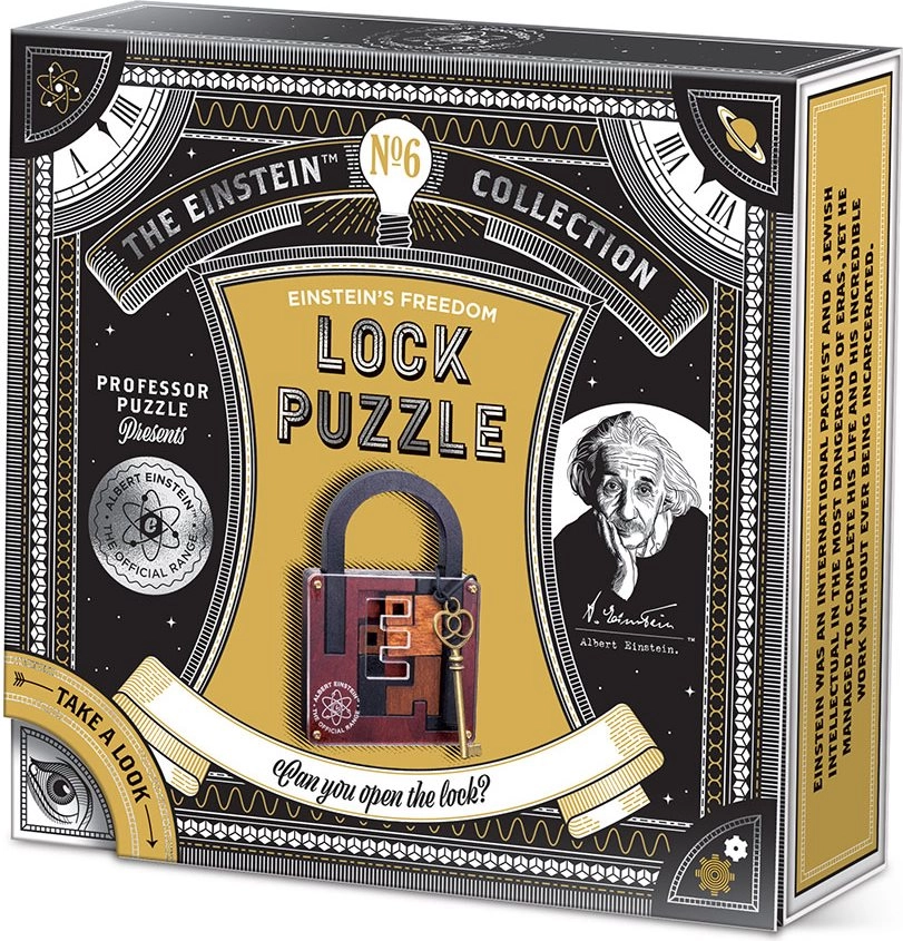 Professor Puzzle hlavolam Einstein: zámek