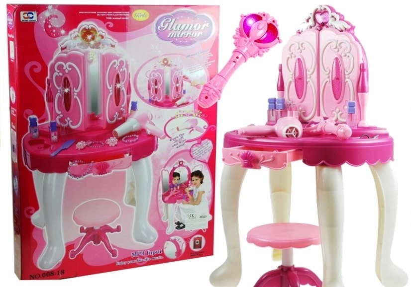 Levně Dětský toaletní stolek LEANToys 7624