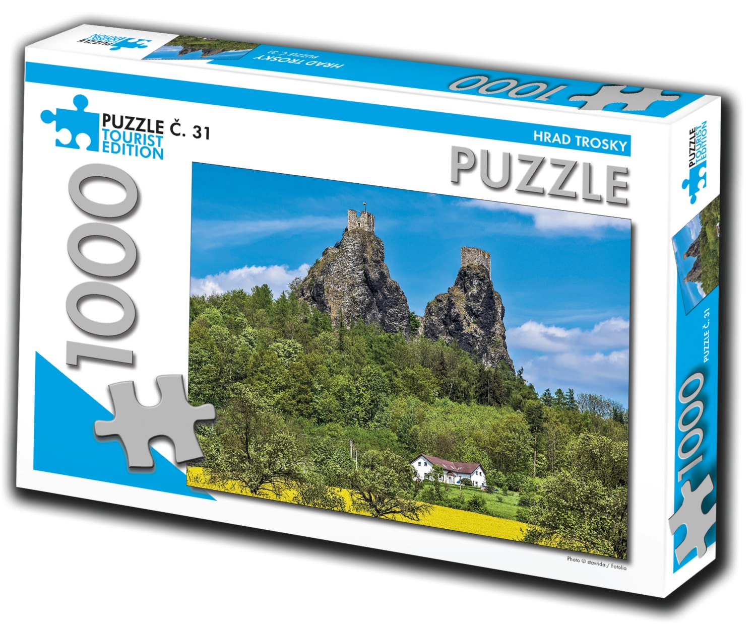 TOURIST EDITION Puzzle Hrad Trosky 1000 dílků (č.31)