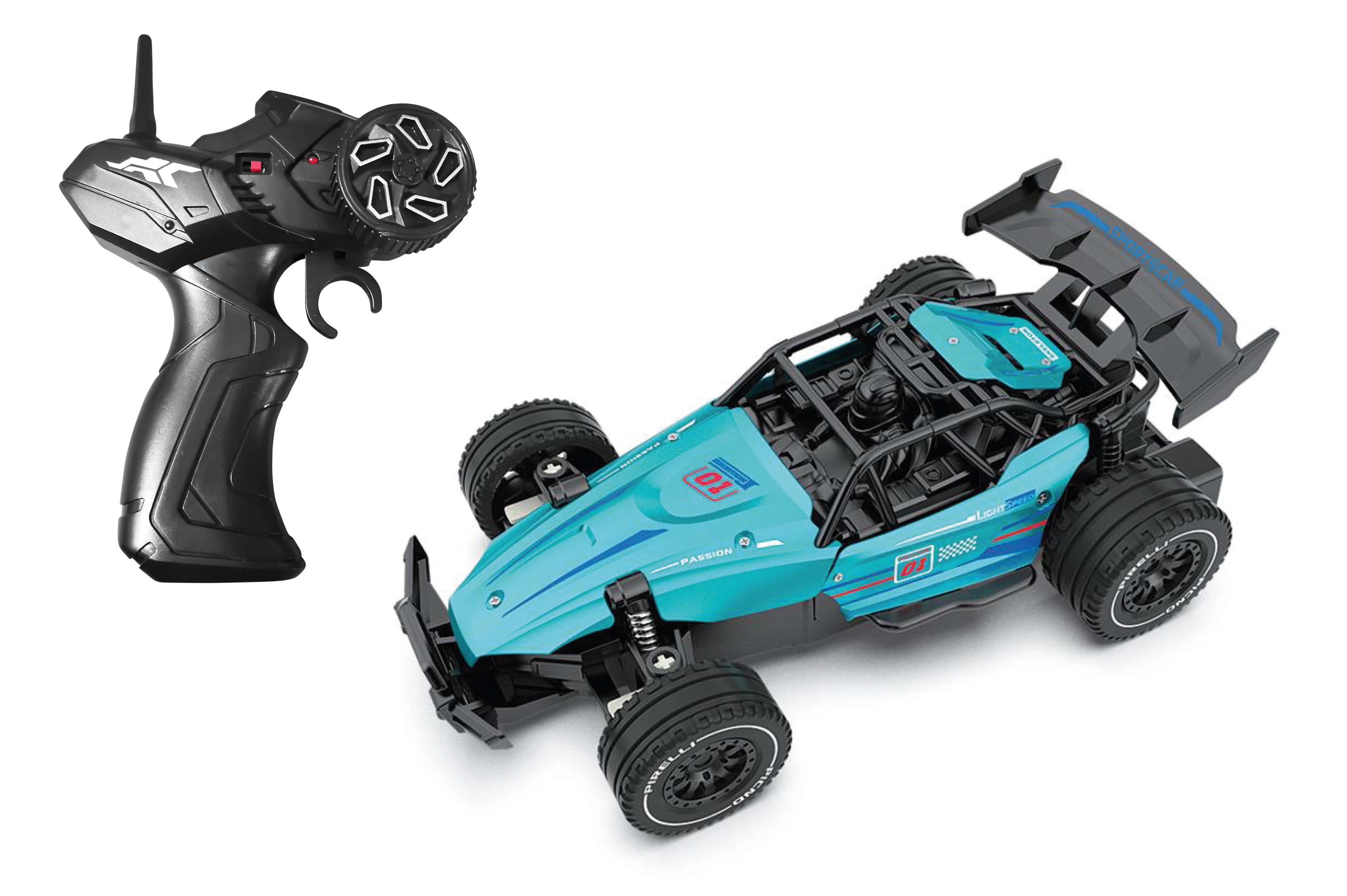 Levně Kovová RC Formule na dálkové ovládání 21 cm