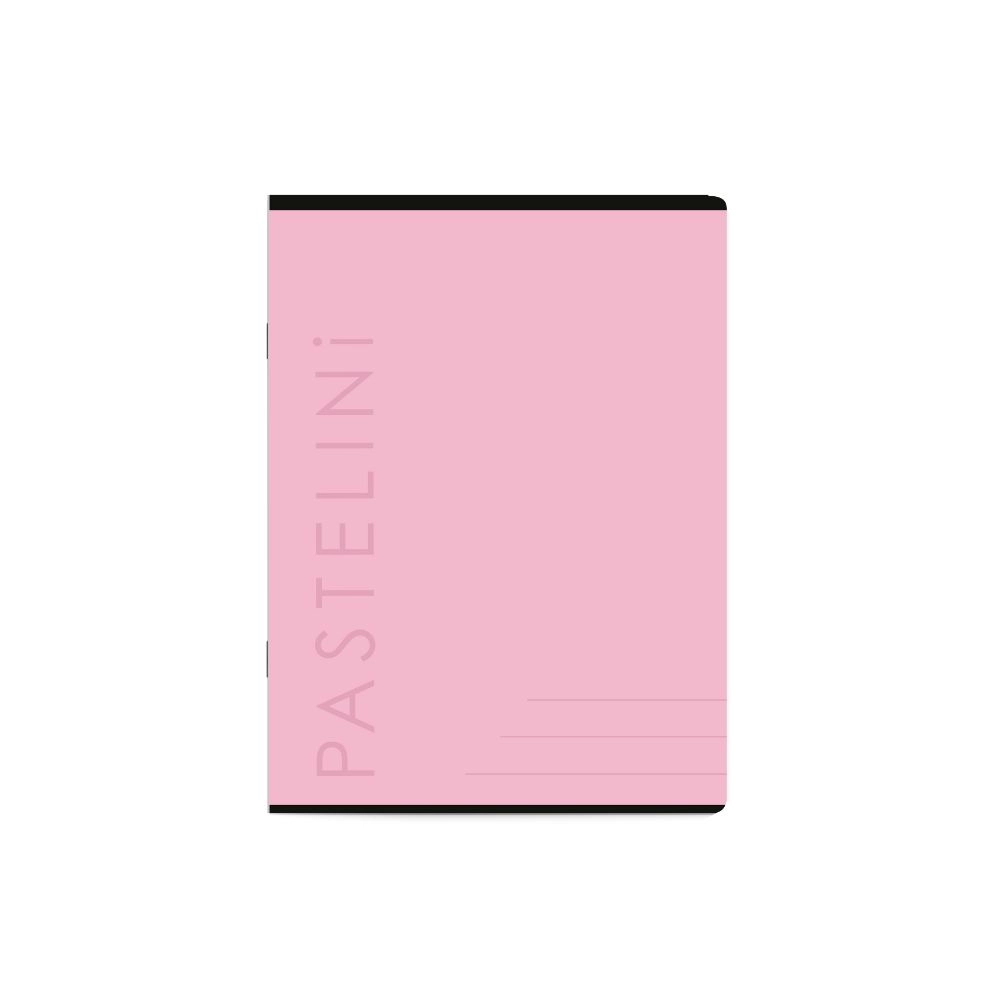 Sešit A4 444 PASTELINI růžová KARTONPP