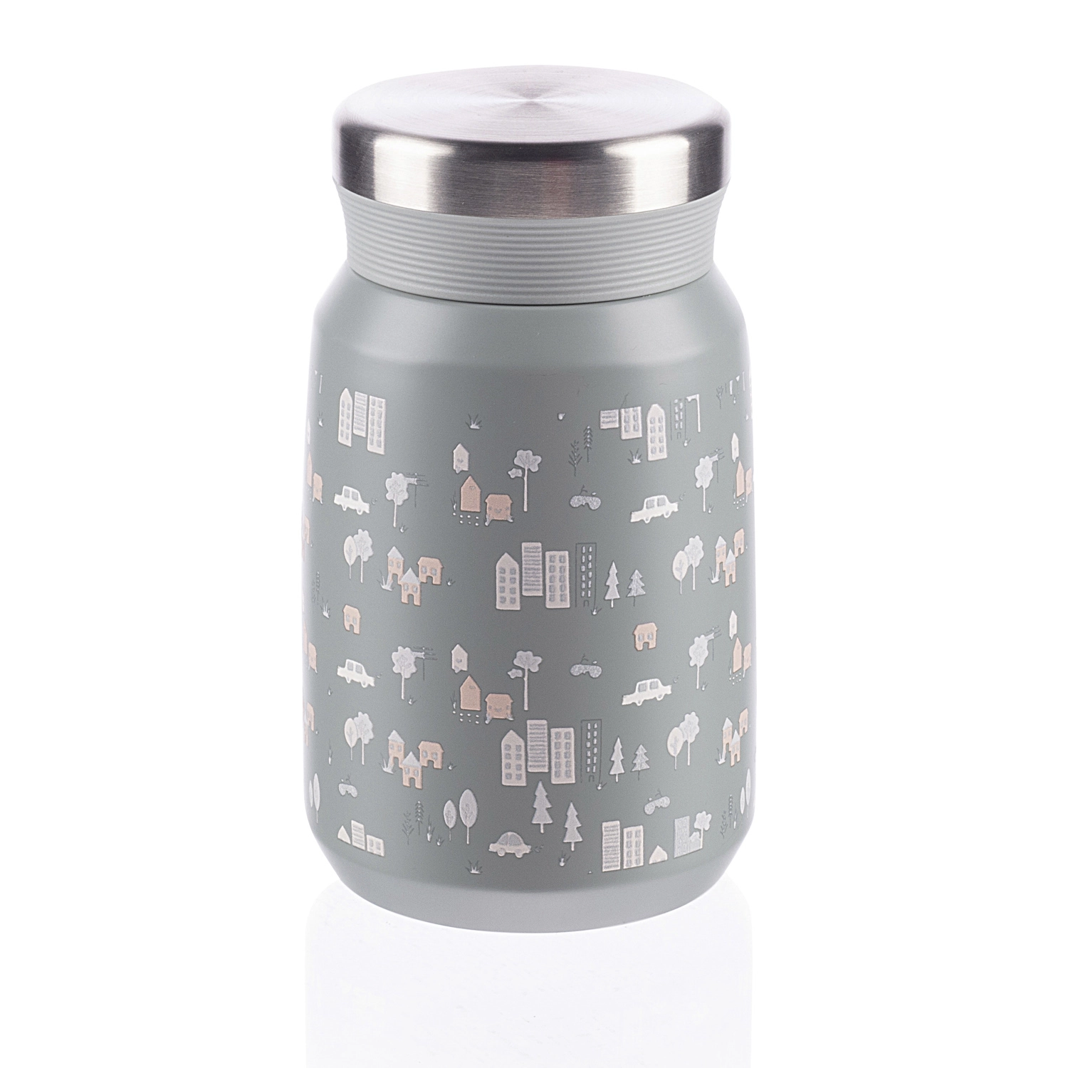 Zopa Termoska na jídlo 500 ml - šedá