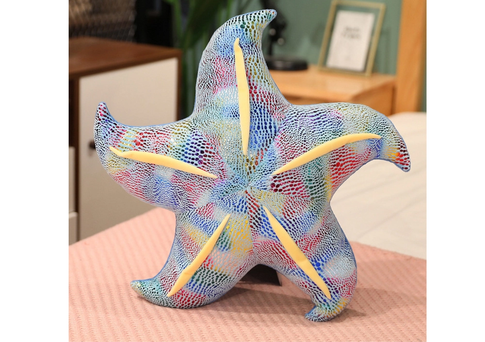 Starfish Modrý polštář 45cm