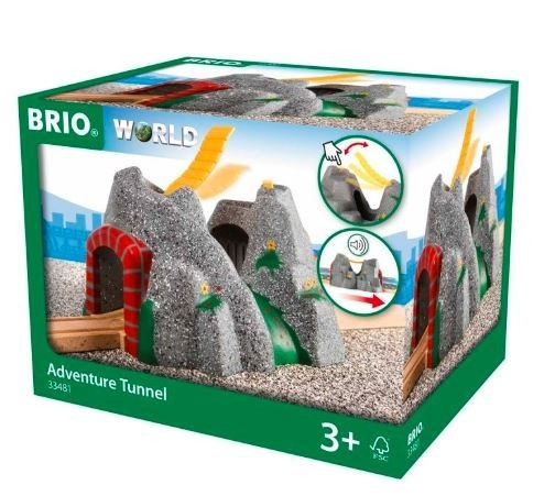 Levně Brio tunel s mostem a zvukem