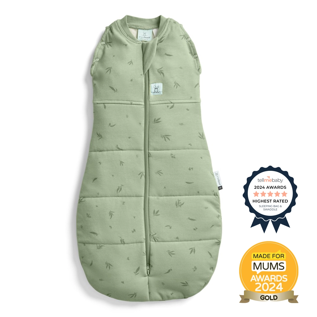 ergopouch Zavinovačka a pytel na spaní 2v1 Cocoon Willow 0-3 m, 3-6 kg, 2,5 tog