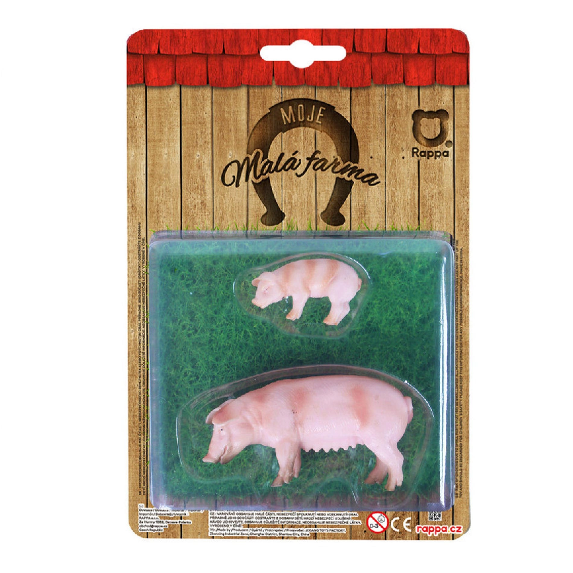 RAPPA Zvířata na farmě 2 v 1 prasata