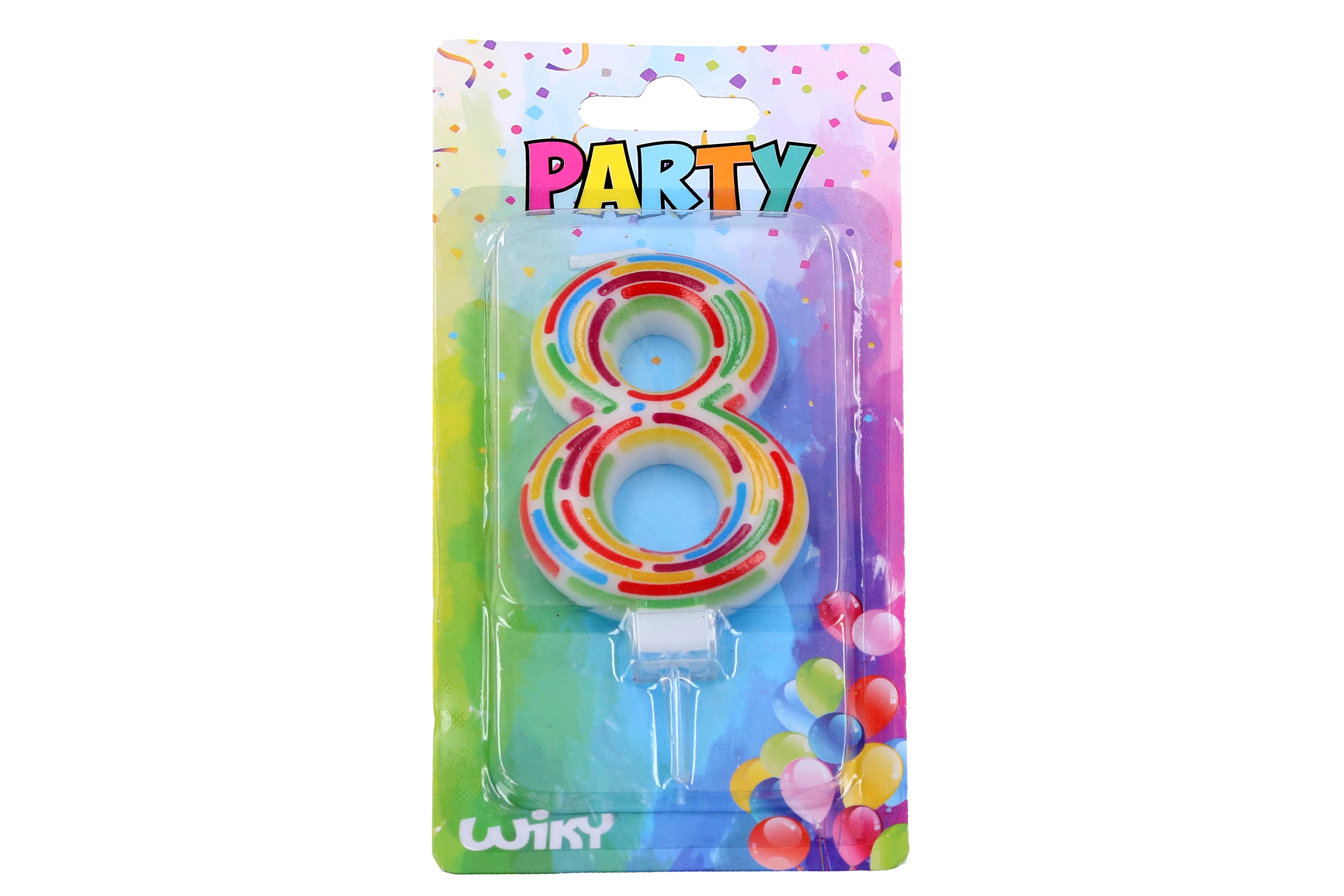 Levně Wiky Párty číslo 8 Čárky