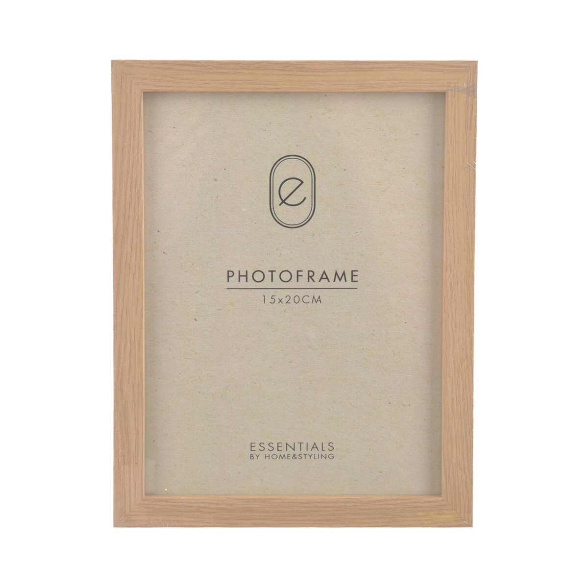 Fotorámeček dřevěný hnědý 15 × 20 cm